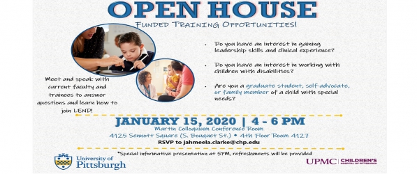 LEND Invites You to Our Annual Open House! Flyer